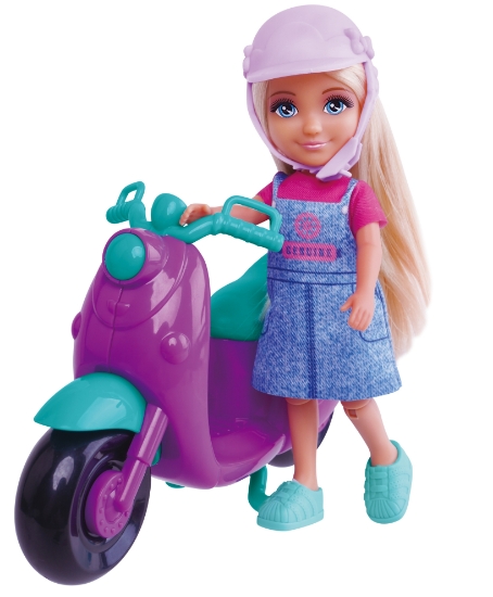 Slika Mala lutka na skuteru 7225457 MASEN TOYS