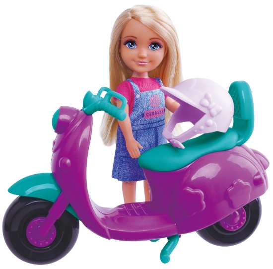 Slika Mala lutka na skuteru 7225457 MASEN TOYS