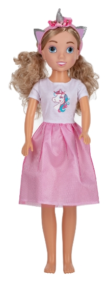 Slika Lutka Jednorog s kosom i dodacima,80 cm BD2001I DIMIAN 