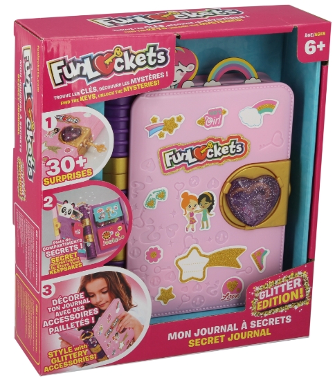 Slika Dnevnik tajni glitter 20223 FUNLOCKETS 