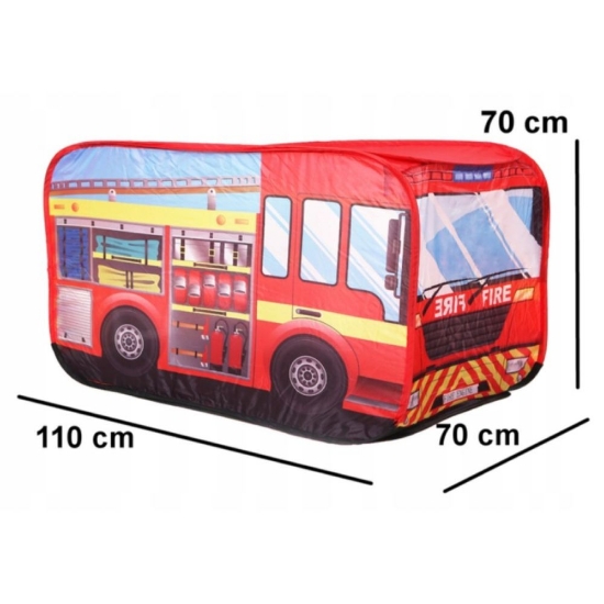 Slika Dječji šator za igru, Vatrogasno vozilo