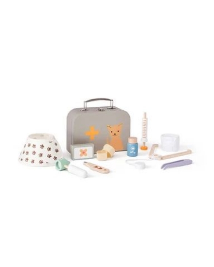 Slika Veterinarski set, plišana maca i torba za nošenje - Kid's Concept