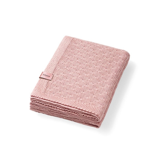 Slika Pletena bambus dekica 75x100 cm, roza BabyOno 