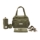 Torba za pelene Fluffy, Corduroy Kaki - Doomoo
