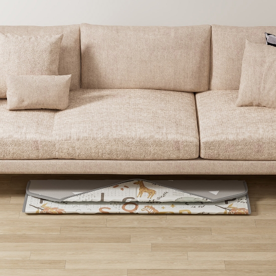 Slika Dvostrana podloga 135x135x1 BEBESTARS HEXAGON