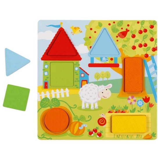 Slika Igra kockica u boji - Geometrijski oblici Goki 