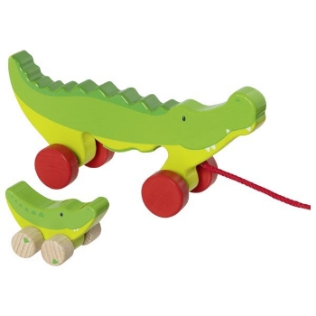 Slika Goki igračka Pull Allong - Krokodili Cosmo&Croki