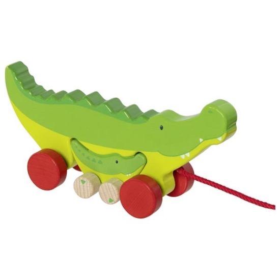 Slika Goki igračka Pull Allong - Krokodili Cosmo&Croki