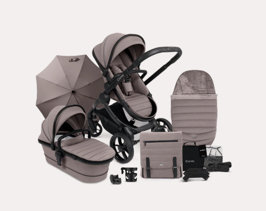 Slika Peach 7 kolica, Porcini Complete Bundle iCandy 