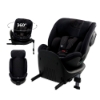 Slika Autosjedalica XRIDER 2 i-Size 0-36 kg (40-150 cm) 360, crna Kinderkraft 