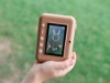 Slika Kids camera with print Bear - brown