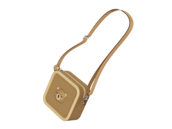 Slika Silikonska futrola za kameru Medvjedić – smeđa