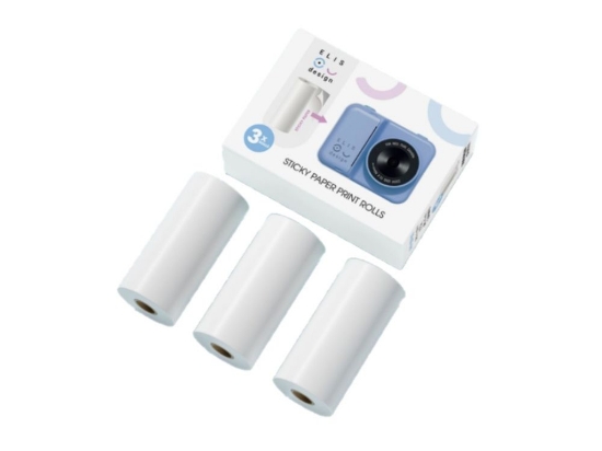 Slika Zamjenski foto-papir za kameru – samoljepljivi (3 komada)