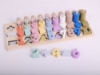 Slika Wooden jigsaw - numbers and shapes