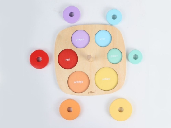 Slika Dugine prstenaste karike za slaganje