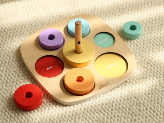 Slika Dugine prstenaste karike za slaganje