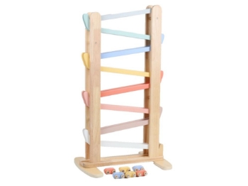 Slika Drvena trkaća staza s automobilima XXL