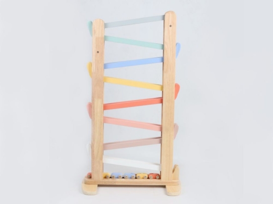 Slika Drvena trkaća staza s automobilima XXL