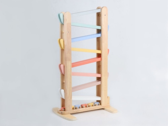 Slika Drvena trkaća staza s automobilima XXL