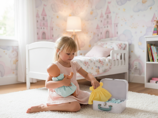 Slika Set kofera – Jednorog i guska