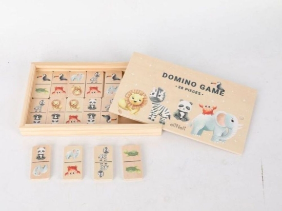 Slika Drvene domine – Životinje iz zoološkog vrta