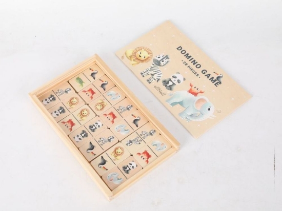 Slika Drvene domine – Životinje iz zoološkog vrta