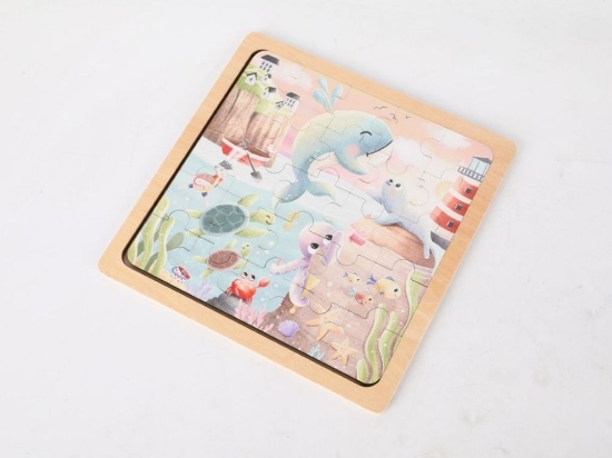 Slika Drvena slagalica – Morski svijet
