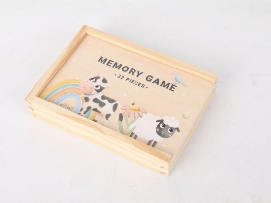 Slika Drvena memory igra – Životinje