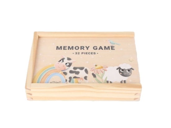 Slika Drvena memory igra – Životinje