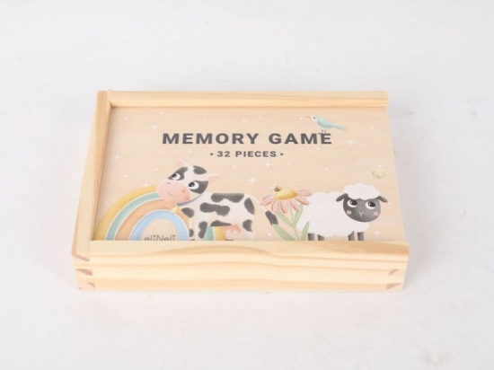Slika Drvena memory igra – Životinje