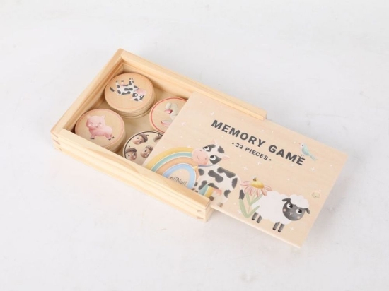 Slika Drvena memory igra – Životinje