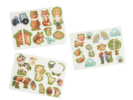 Slika Magnetska igra 2u1 – Farma