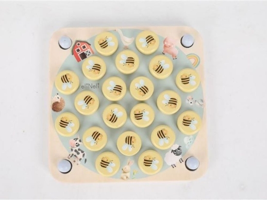 Slika Drvena memorijska igra – Pčelice