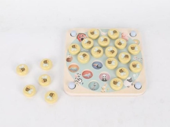 Slika Drvena memorijska igra – Pčelice