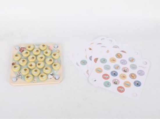 Slika Drvena memorijska igra – Pčelice