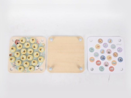 Slika Drvena memorijska igra – Pčelice