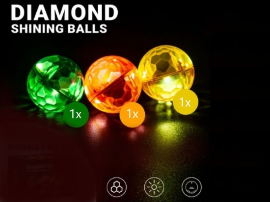 Slika Magnetski građevni set EliFix Fresh – kuglična staza, 136 dijelova + svjetleće kuglice