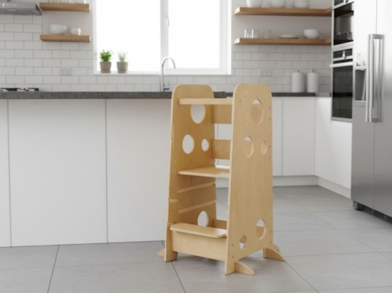 Slika Rastući učni toranj 3u1 Bubble 90 cm sa stabilizacijskim elementima