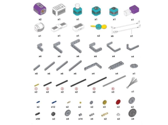 Slika Robotski konstrukcijski set – 402 modela