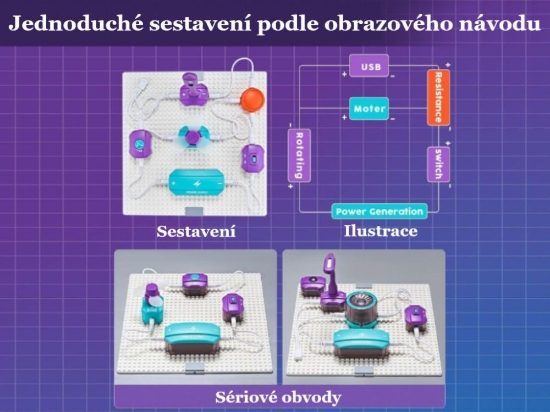Slika Set za izradu električnih strujnih krugova – 150 eksperimenata