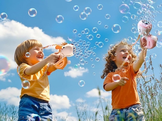 Slika Automatski aparat za mjehuriće – pas