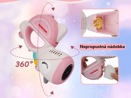 Slika Automatski aparat za mjehuriće – jednorog