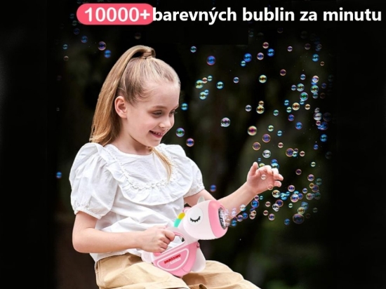 Slika Automatski aparat za mjehuriće – jednorog