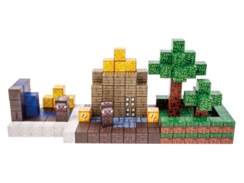 Slika Magnetski građevni blokovi – Seoska kuća (Village House), 128 dijelova