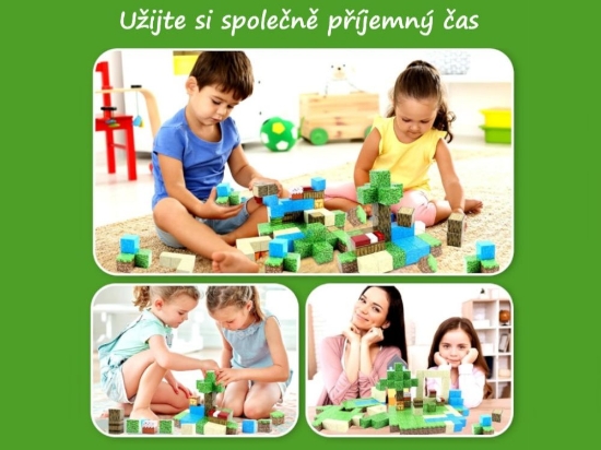 Slika Magnetski građevni blokovi – Seoska kuća (Village House), 128 dijelova