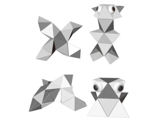 Slika Magnetski set Origami – 38 dijelova