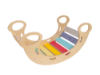 Slika Drvena Montessori ljuljačka PRO 5u1 s 2u1 Fresh daskom