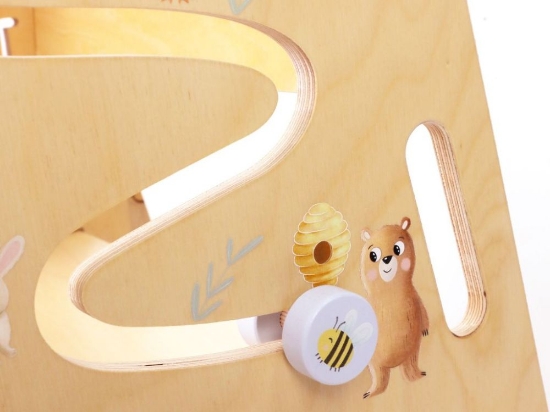 Slika Rastući toranj za učenje 5u1 PRO 90 cm – životinjski motivi