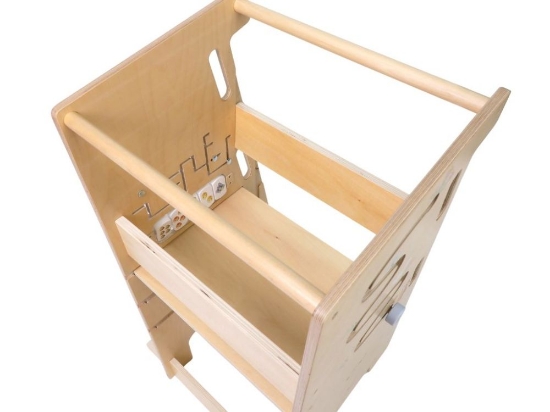 Slika Rastući toranj za učenje 5u1 PRO 90 cm – životinjski motivi