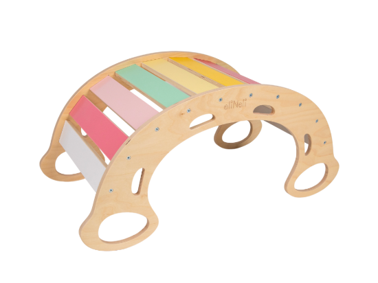 Slika Wooden Montessori swing PRO 5v1 fresh